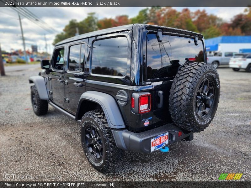  2023 Wrangler Unlimited Willys 4XE Hybrid Black