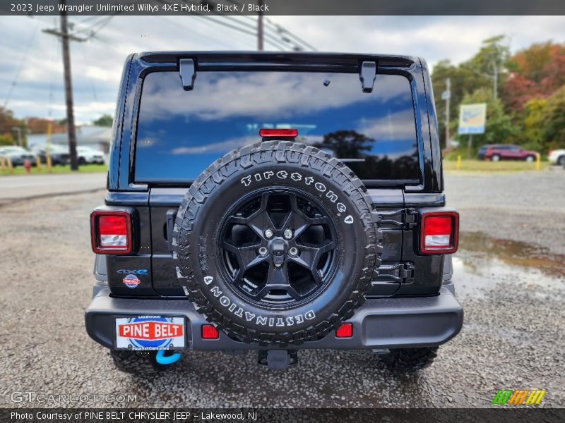  2023 Wrangler Unlimited Willys 4XE Hybrid Black