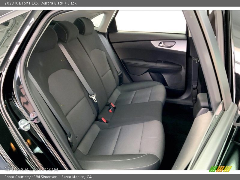 Rear Seat of 2023 Forte LXS