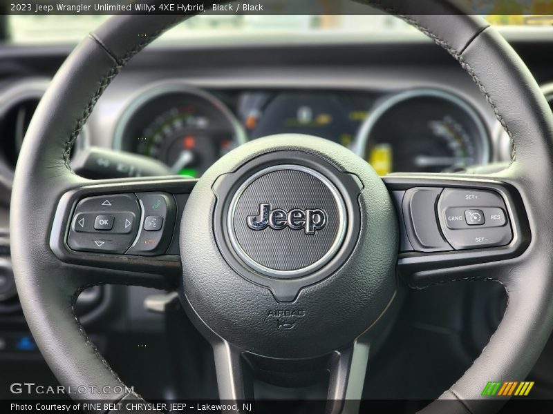  2023 Wrangler Unlimited Willys 4XE Hybrid Steering Wheel
