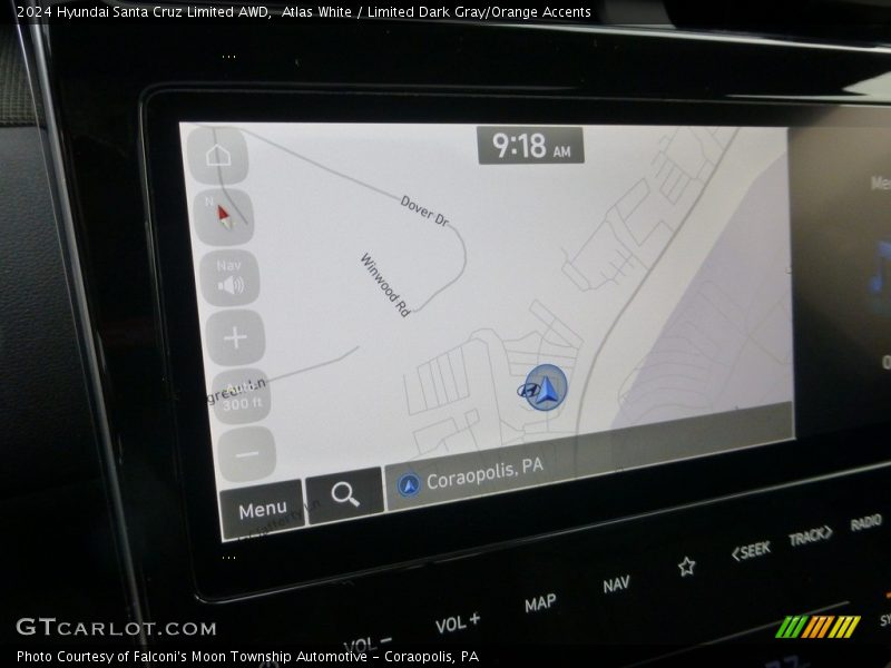 Navigation of 2024 Santa Cruz Limited AWD