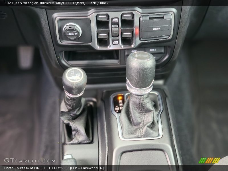  2023 Wrangler Unlimited Willys 4XE Hybrid 8 Speed Automatic Shifter