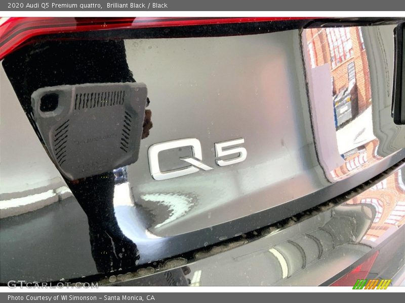 Brilliant Black / Black 2020 Audi Q5 Premium quattro
