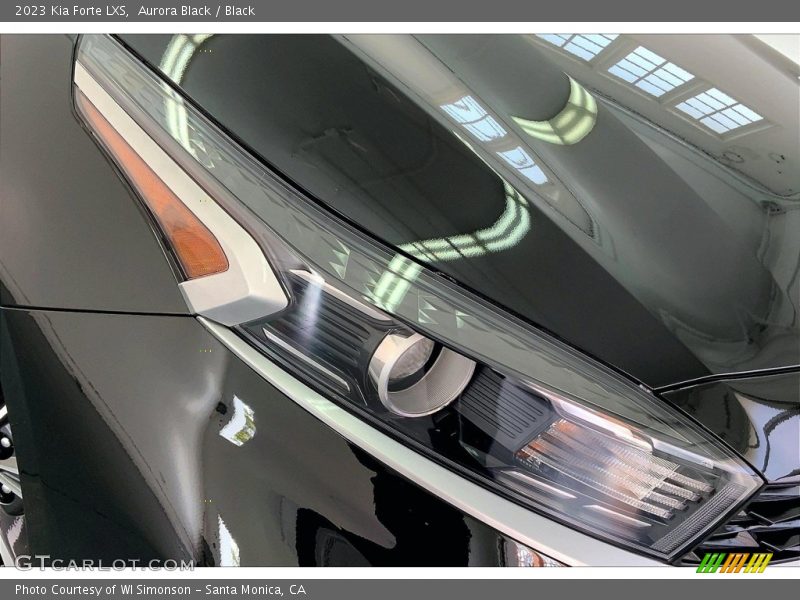 Aurora Black / Black 2023 Kia Forte LXS