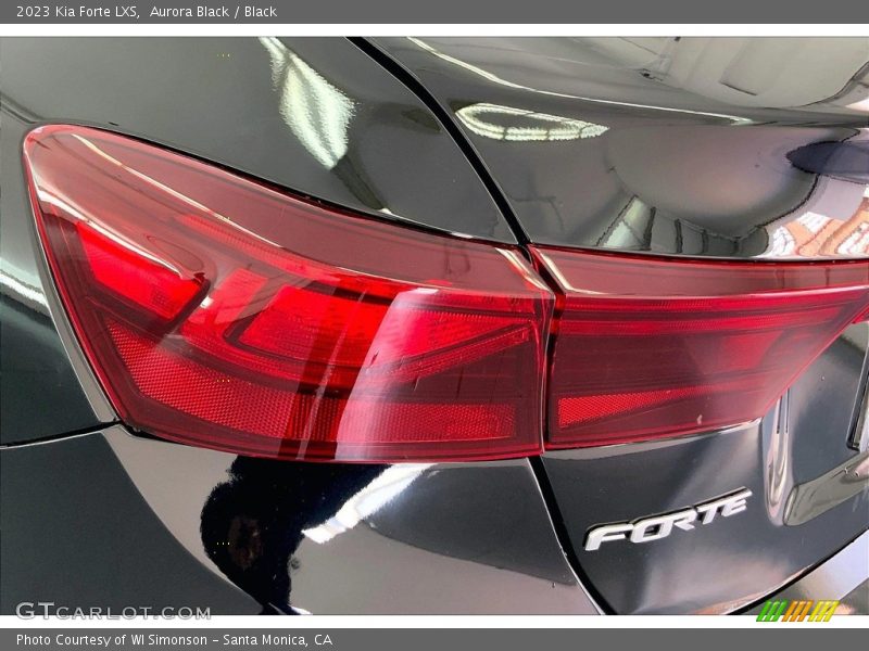 Aurora Black / Black 2023 Kia Forte LXS