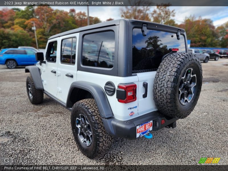  2023 Wrangler Unlimited Rubicon 4XE Hybrid Bright White