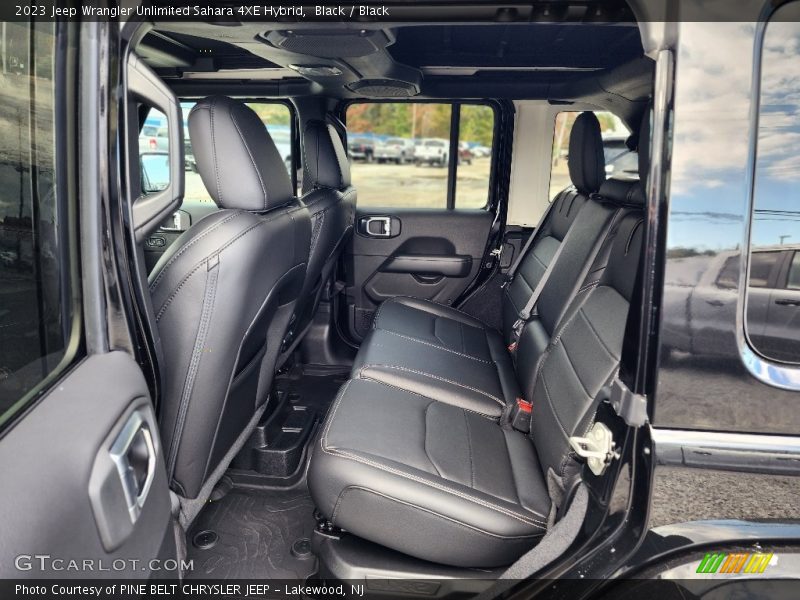 Rear Seat of 2023 Wrangler Unlimited Sahara 4XE Hybrid