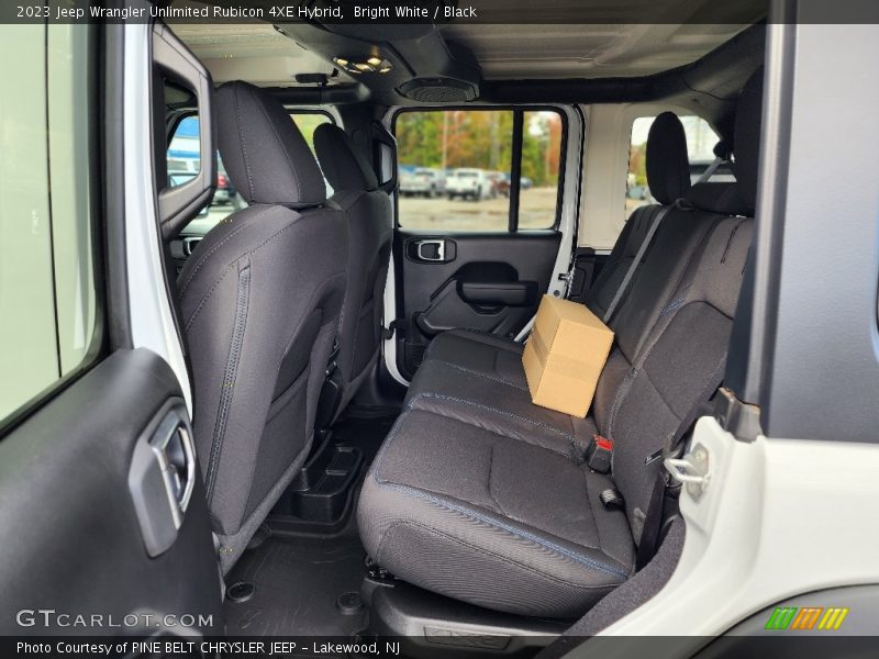 Rear Seat of 2023 Wrangler Unlimited Rubicon 4XE Hybrid