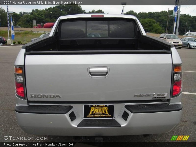 Billet Silver Metallic / Black 2007 Honda Ridgeline RTS