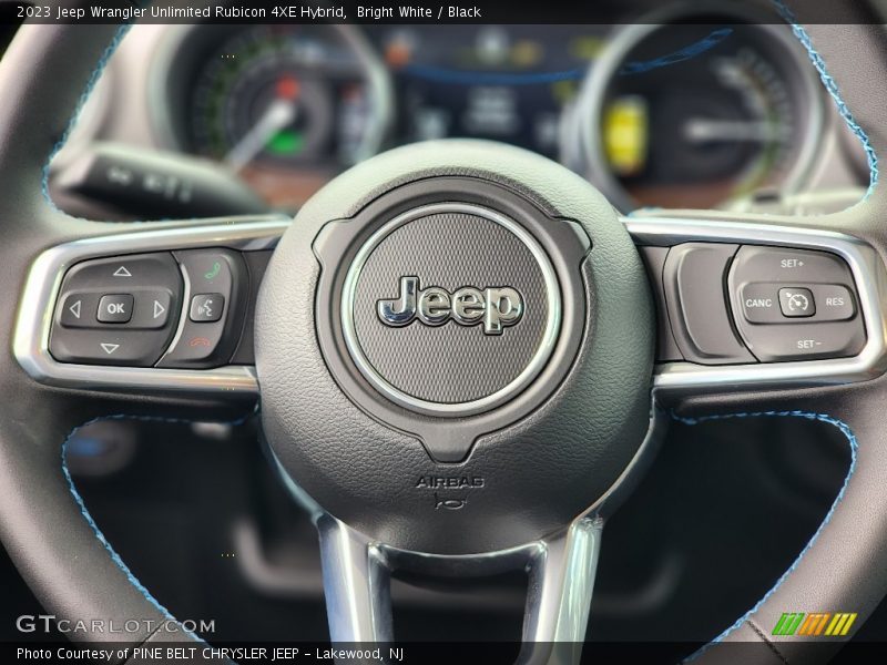  2023 Wrangler Unlimited Rubicon 4XE Hybrid Steering Wheel
