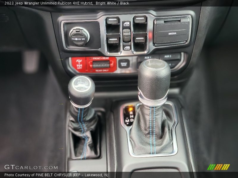  2023 Wrangler Unlimited Rubicon 4XE Hybrid 8 Speed Automatic Shifter