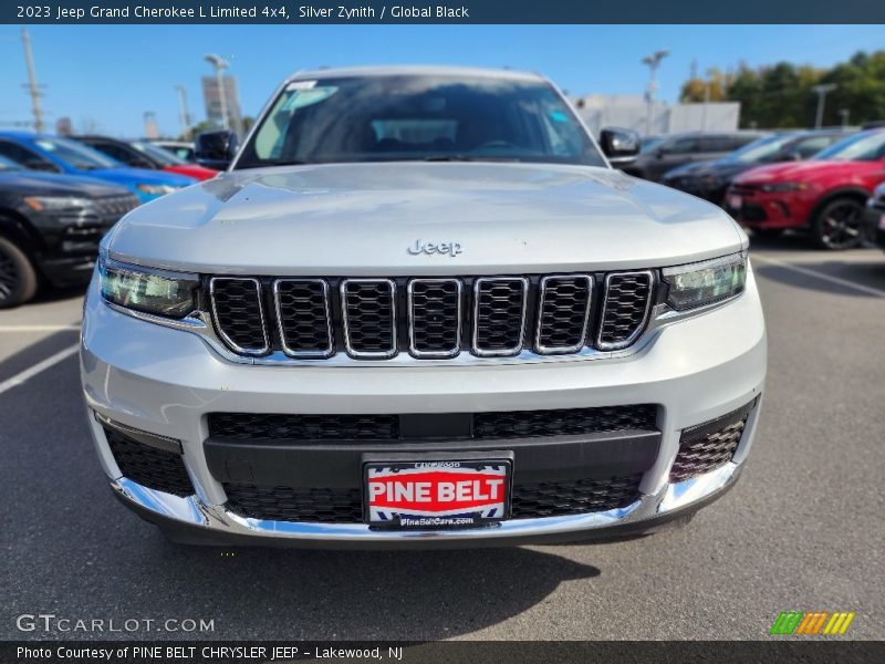 Silver Zynith / Global Black 2023 Jeep Grand Cherokee L Limited 4x4