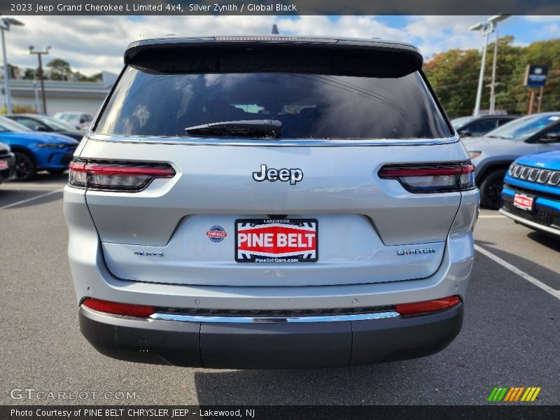 Silver Zynith / Global Black 2023 Jeep Grand Cherokee L Limited 4x4