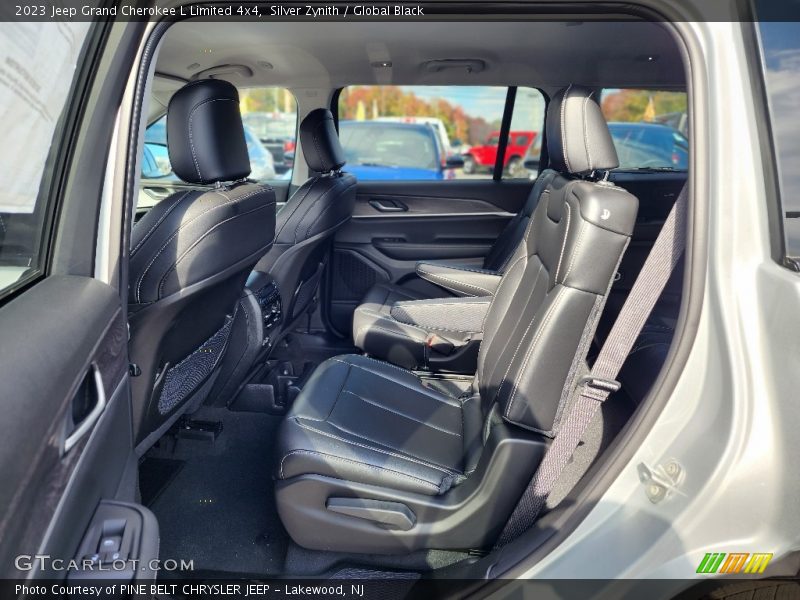 Rear Seat of 2023 Grand Cherokee L Limited 4x4