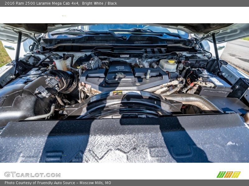  2016 2500 Laramie Mega Cab 4x4 Engine - 6.7 Liter OHV 24-Valve Cummins Turbo-Diesel Inline 6 Cylinder