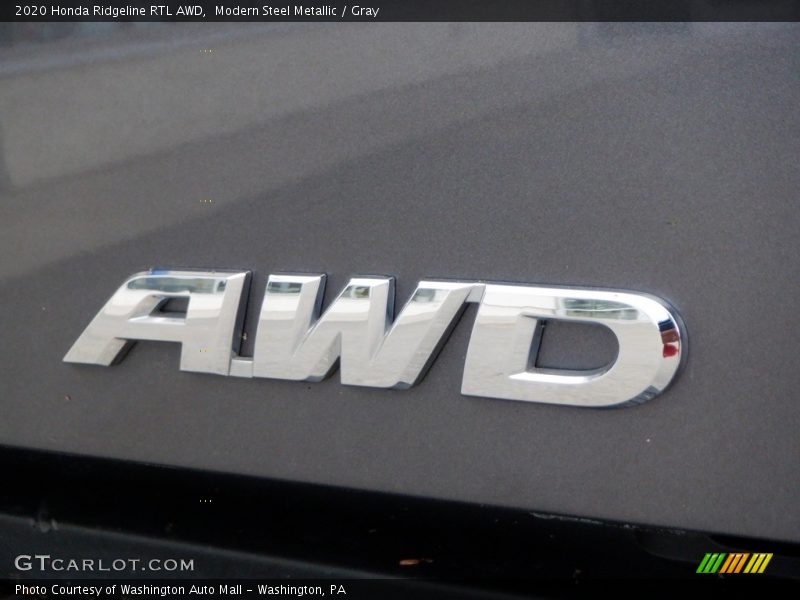  2020 Ridgeline RTL AWD Logo