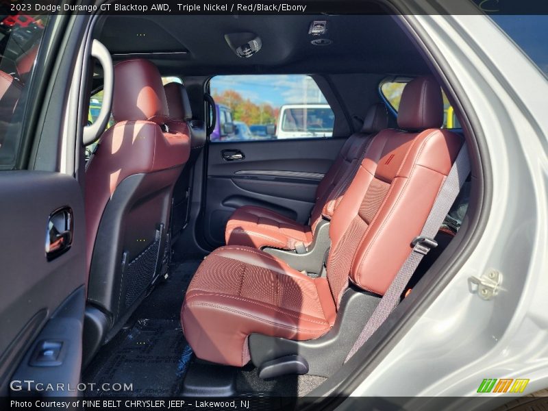 Rear Seat of 2023 Durango GT Blacktop AWD