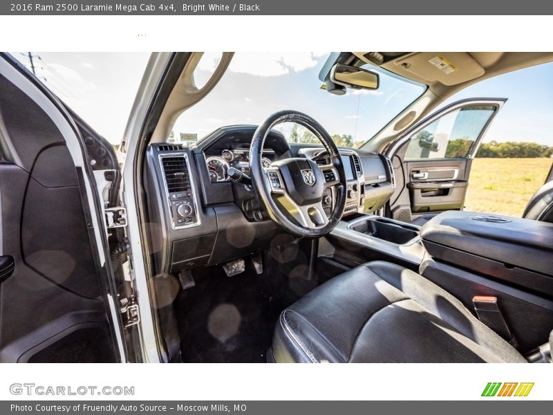Front Seat of 2016 2500 Laramie Mega Cab 4x4