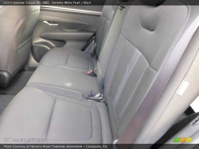 Serenity White Pearl / Black 2024 Hyundai Tucson SEL AWD