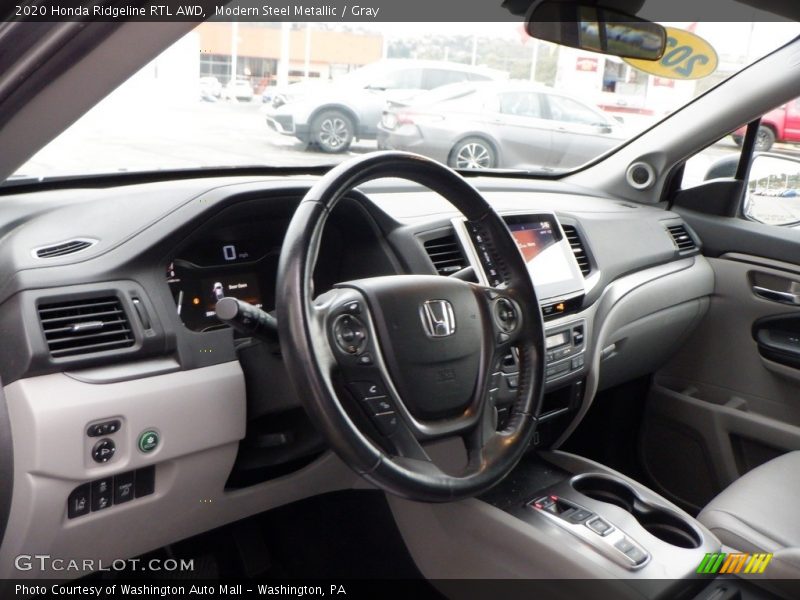 Dashboard of 2020 Ridgeline RTL AWD
