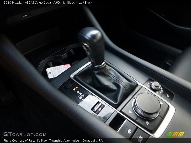 Jet Black Mica / Black 2020 Mazda MAZDA3 Select Sedan AWD