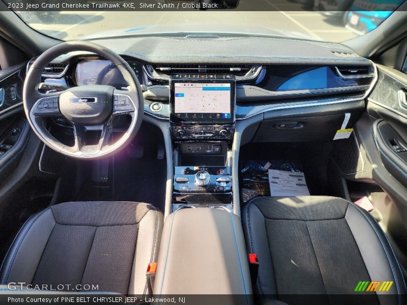 Dashboard of 2023 Grand Cherokee Trailhawk 4XE