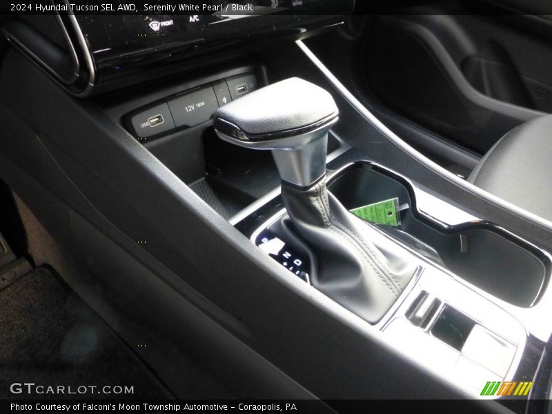 Serenity White Pearl / Black 2024 Hyundai Tucson SEL AWD