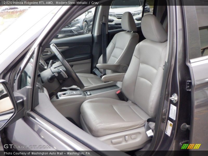 Front Seat of 2020 Ridgeline RTL AWD