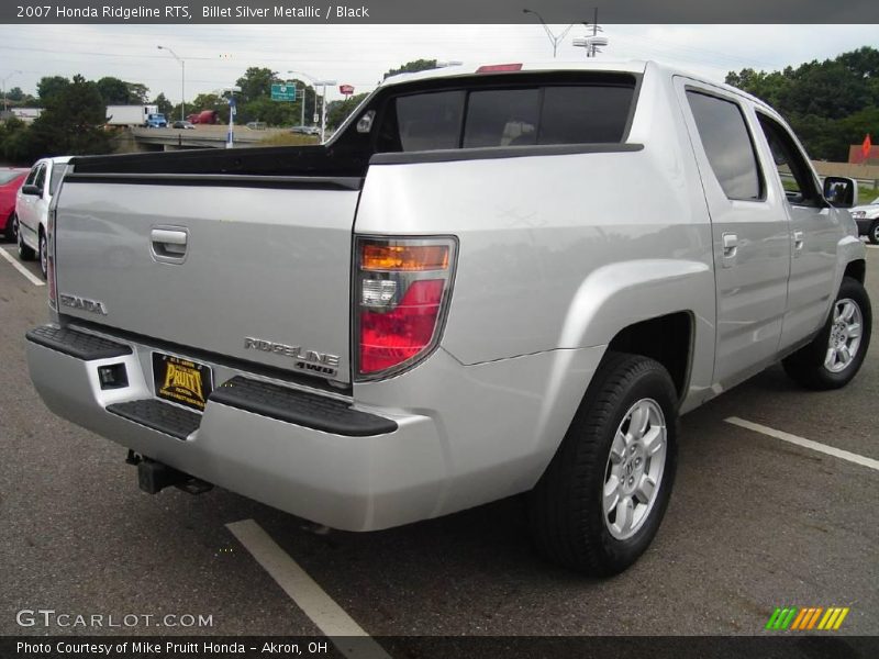 Billet Silver Metallic / Black 2007 Honda Ridgeline RTS