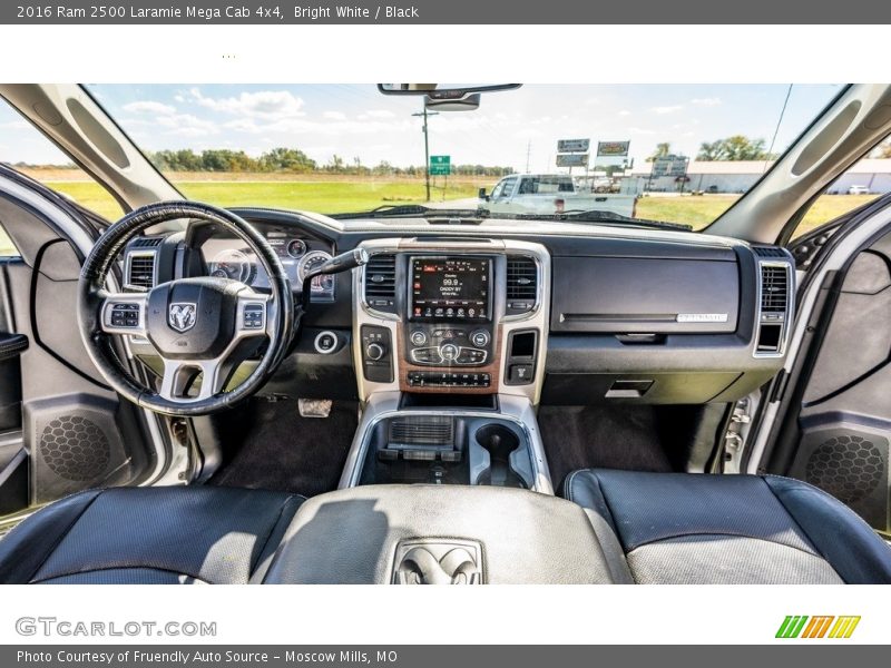  2016 2500 Laramie Mega Cab 4x4 Black Interior