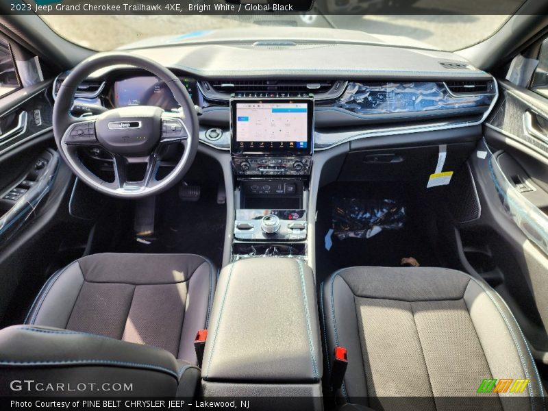 Dashboard of 2023 Grand Cherokee Trailhawk 4XE