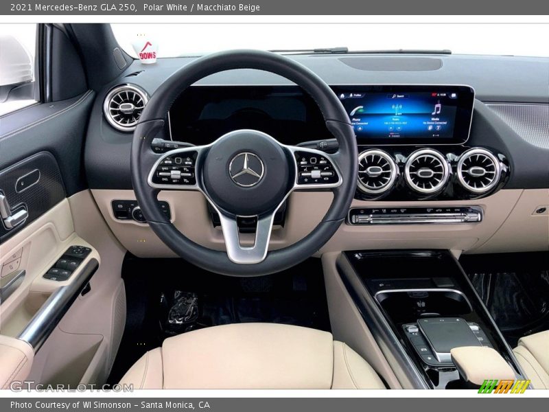 Polar White / Macchiato Beige 2021 Mercedes-Benz GLA 250