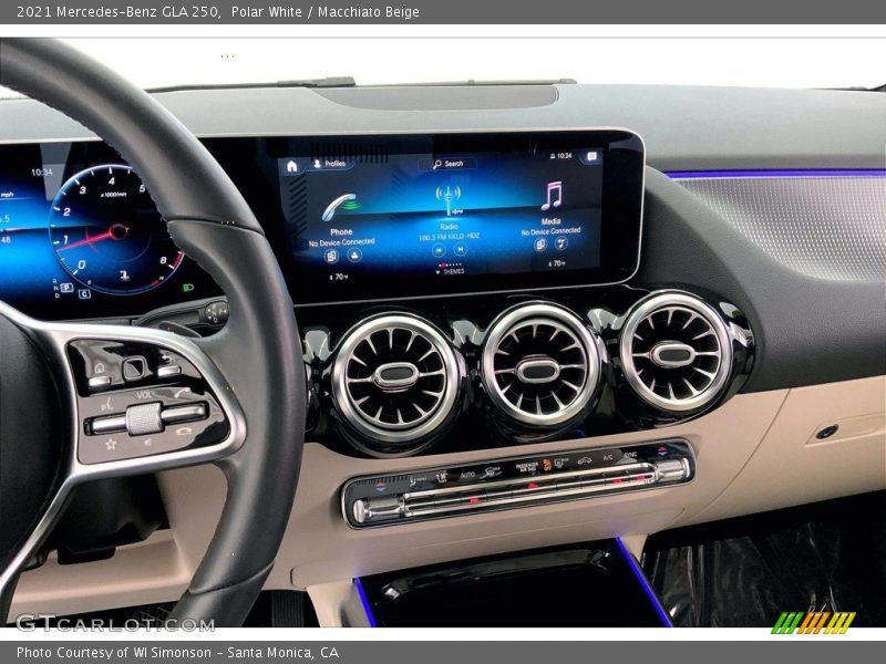 Polar White / Macchiato Beige 2021 Mercedes-Benz GLA 250