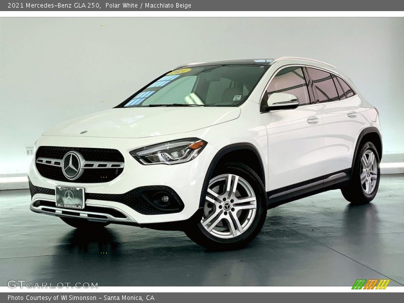 Polar White / Macchiato Beige 2021 Mercedes-Benz GLA 250