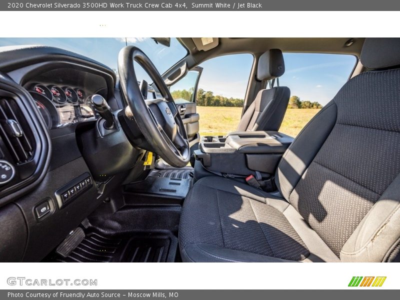 Summit White / Jet Black 2020 Chevrolet Silverado 3500HD Work Truck Crew Cab 4x4