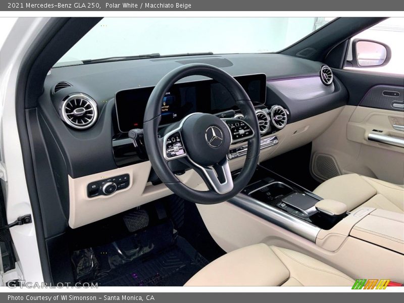 Polar White / Macchiato Beige 2021 Mercedes-Benz GLA 250
