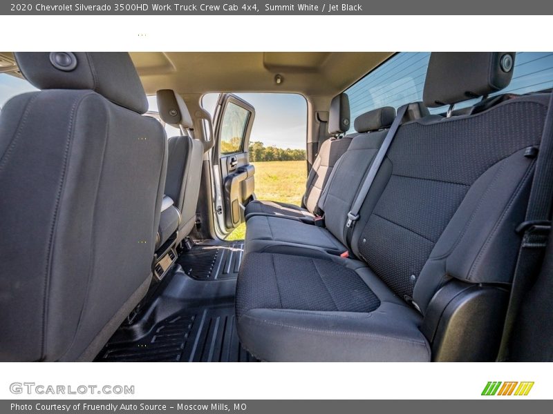 Summit White / Jet Black 2020 Chevrolet Silverado 3500HD Work Truck Crew Cab 4x4