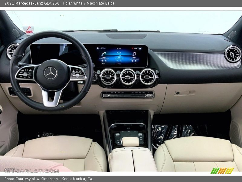 Polar White / Macchiato Beige 2021 Mercedes-Benz GLA 250