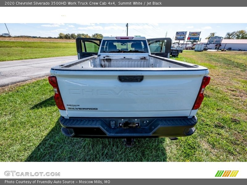 Summit White / Jet Black 2020 Chevrolet Silverado 3500HD Work Truck Crew Cab 4x4