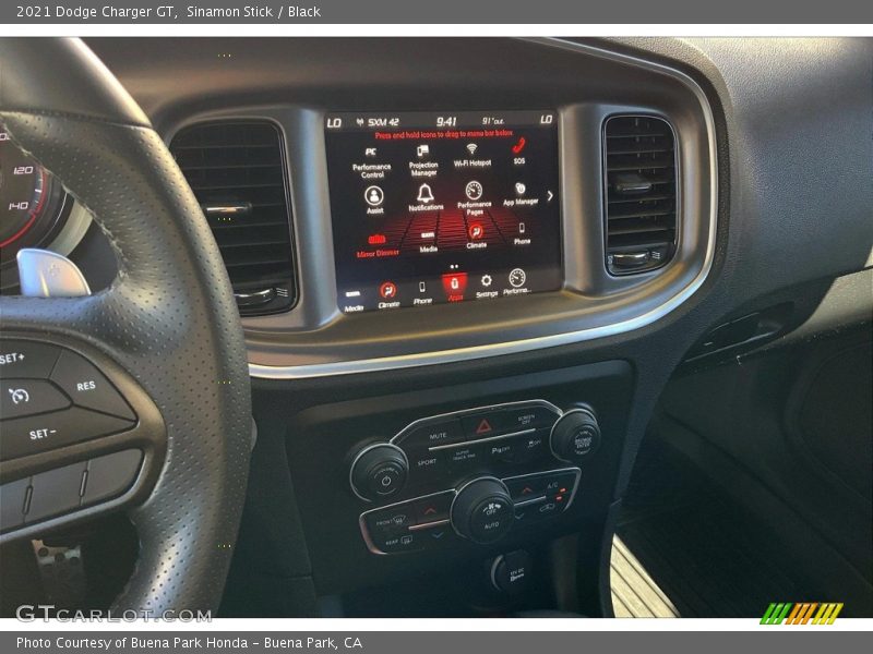 Sinamon Stick / Black 2021 Dodge Charger GT