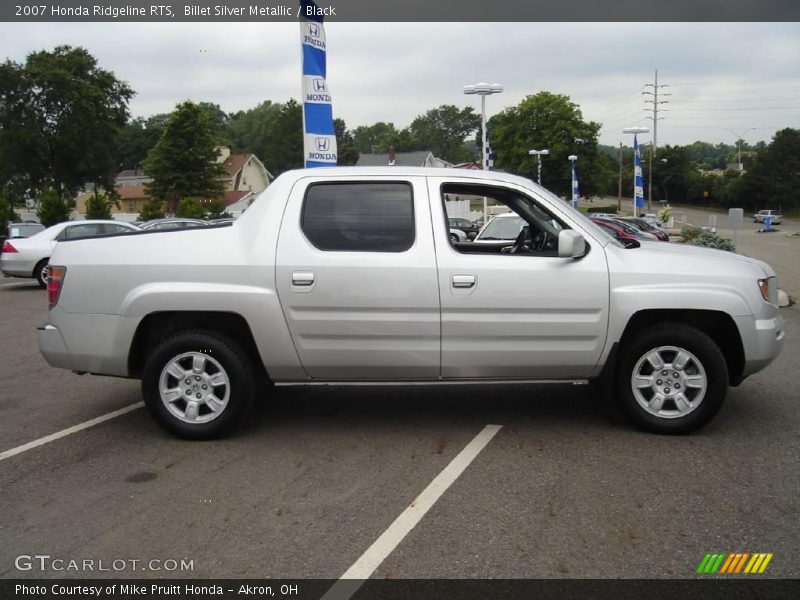 Billet Silver Metallic / Black 2007 Honda Ridgeline RTS