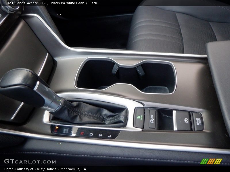  2021 Accord EX-L CVT Automatic Shifter