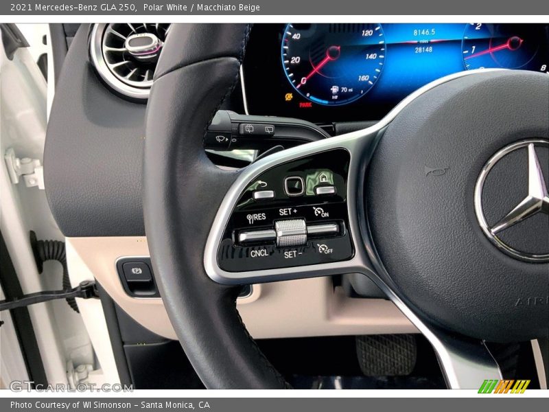 Polar White / Macchiato Beige 2021 Mercedes-Benz GLA 250