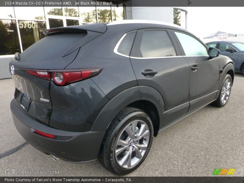 Jet Black Mica / Black 2024 Mazda CX-30 S Preferred AWD