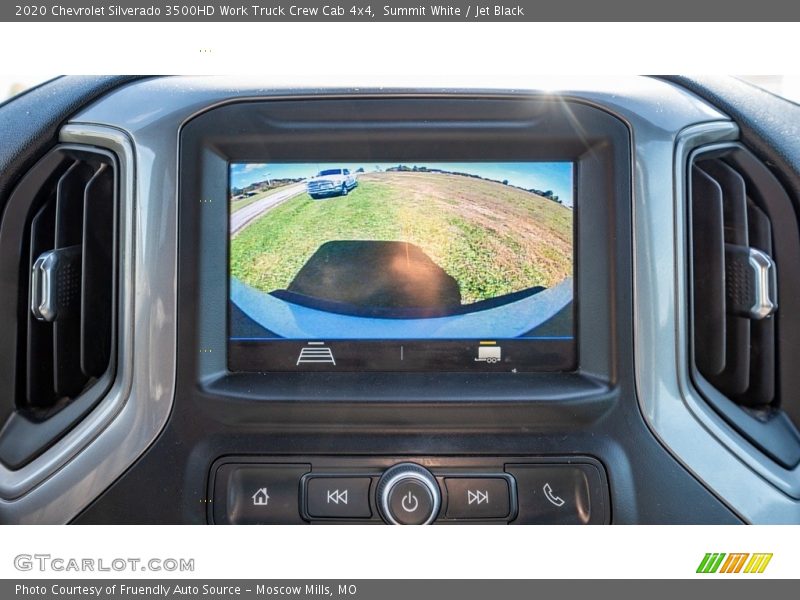 Summit White / Jet Black 2020 Chevrolet Silverado 3500HD Work Truck Crew Cab 4x4