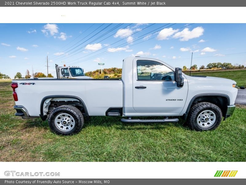  2021 Silverado 2500HD Work Truck Regular Cab 4x4 Summit White
