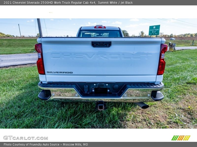 Summit White / Jet Black 2021 Chevrolet Silverado 2500HD Work Truck Regular Cab 4x4