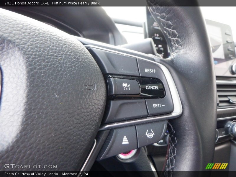  2021 Accord EX-L Steering Wheel