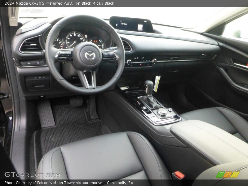  2024 CX-30 S Preferred AWD Black Interior