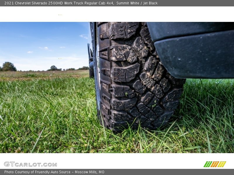 Summit White / Jet Black 2021 Chevrolet Silverado 2500HD Work Truck Regular Cab 4x4